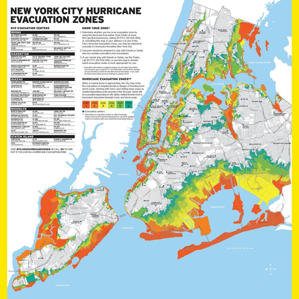 Zona Manhattan флуд xəritə
