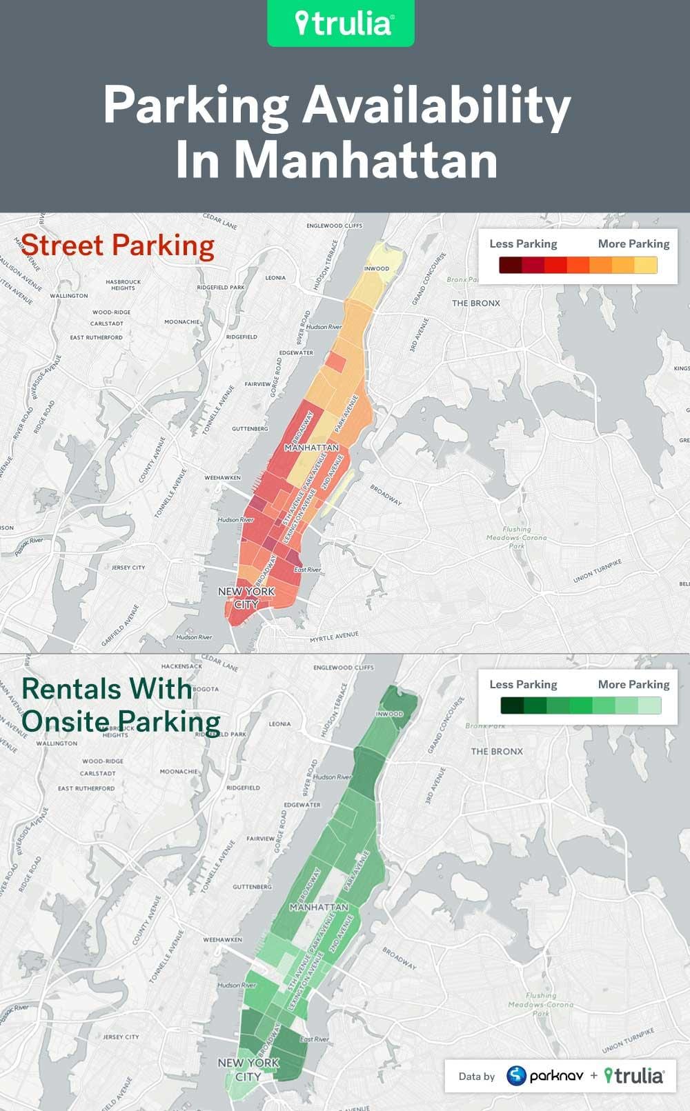 Park, Nyu-York küçəsi xəritə Manhattan