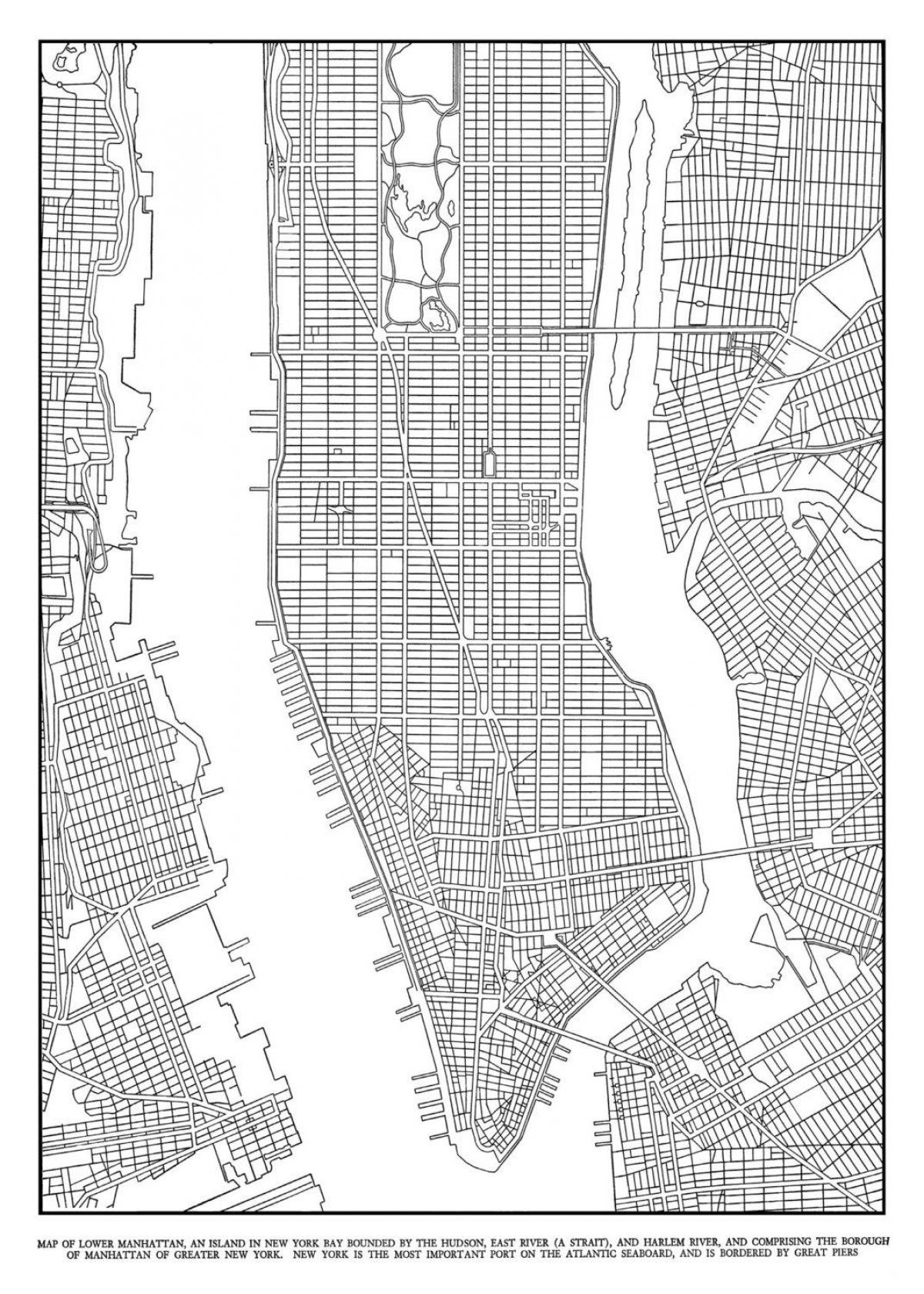 kart Manhattan grid