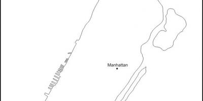 Boş kart Manhattan