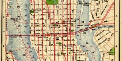 Kart köhnə Manhattan