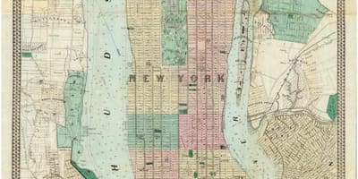 Tarixi xəritələr Manhattan